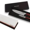 Wusaki Pakka X50 Pack With Chef Knife + Paring Knife + Whetstone 1000/3000 -Kitchen Knife Store wusaki pakka x50 pack chef knife paring knife whetstone