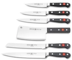 Wusthof Classic 12-piece Knife Block Made Ash Wood In Black Colour -Kitchen Knife Store wusthof classic 12 piece knife block 2