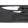 Wusthof Classic 2-piece Knife Set + Manual Sharpener - Limited Edition -Kitchen Knife Store wusthof classic 2 piece knife set manual sharpener limited edition christmas 2016