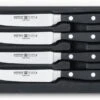 Wusthof Classic 4-piece Steak Knife Set With Plain Edge Blades -Kitchen Knife Store wusthof classic 4 piece steak knife set