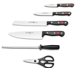 Wusthof Gourmet 6-piece Knife Block Made Of Beech Wood -Kitchen Knife Store wusthof gourmet 6 piece knife block beech wood 1