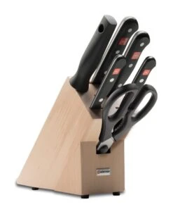 Wusthof Gourmet 6-piece Knife Set + Knife Block